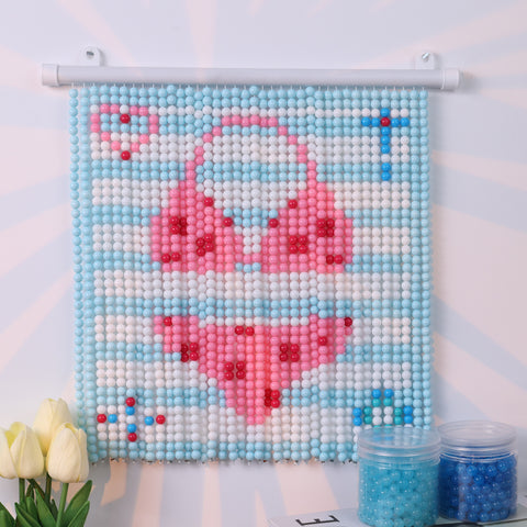 DIY Swimsuit  Beaded Curtain Kit by Arteora