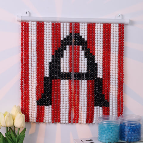 DIY Customizable letters Beaded Curtain Kit by Arteora