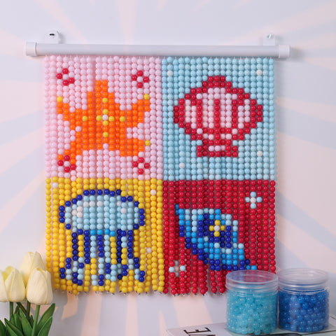 DIY Ocean Beaded Curtain Kit by Arteora