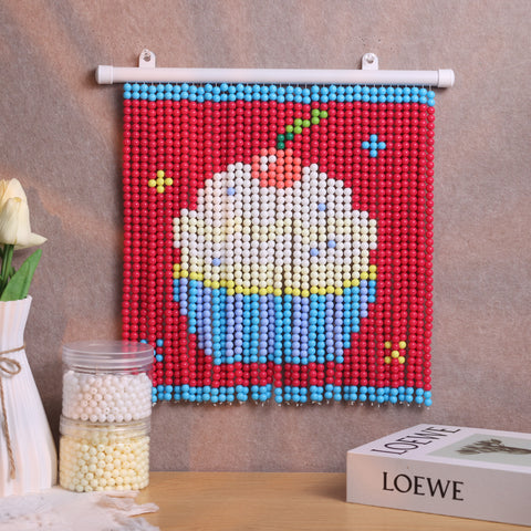 DIY Sweet Cake Beaded Curtain Kit by Arteora