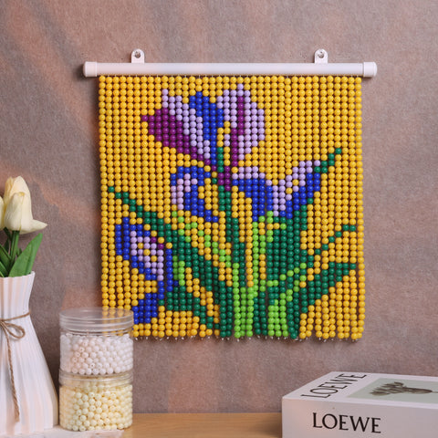 DIY Iris Beaded Curtain Kit by Arteora