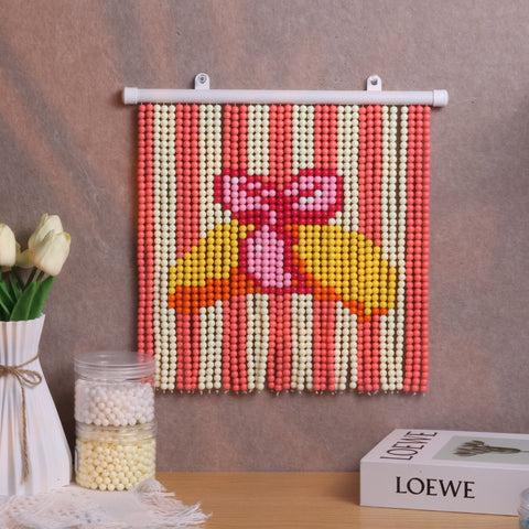 DIY Croissant Beaded Curtain Kit by Arteora