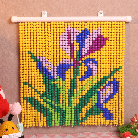 DIY Iris Beaded Curtain Kit by Arteora
