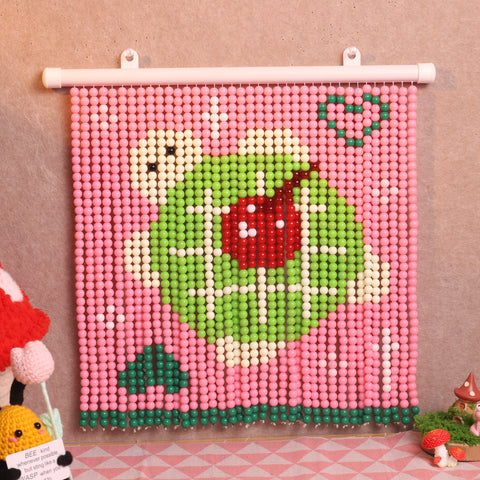 DIY Turtle Beaded Curtain Kit by Arteora