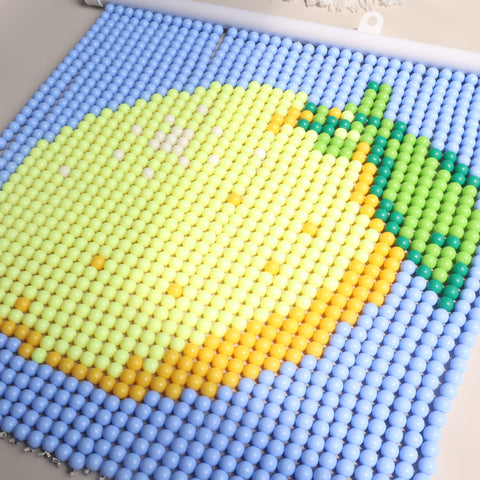DIY Lemon Beaded Curtain Kit by Arteora