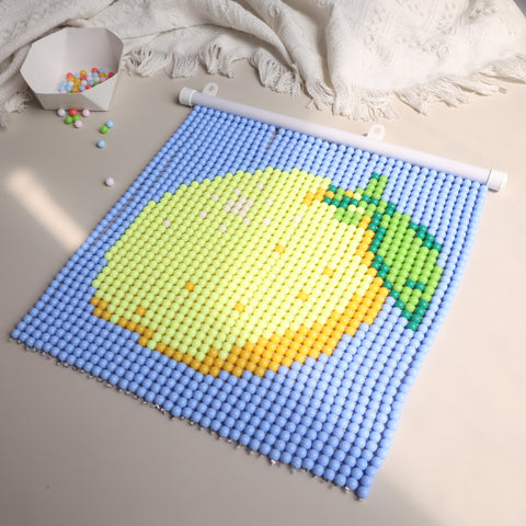 DIY Lemon Beaded Curtain Kit by Arteora