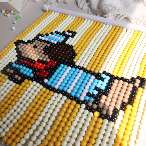 DIY Dachshund Beaded Curtain Kit by Arteora