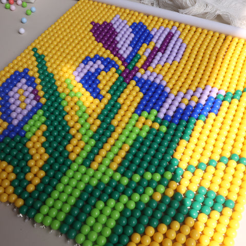 DIY Iris Beaded Curtain Kit by Arteora