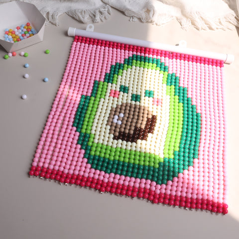 DIY Avocado Beaded Curtain Kit by Arteora