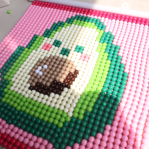DIY Avocado Beaded Curtain Kit by Arteora