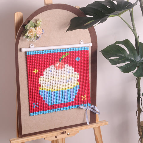 DIY Sweet Cake Beaded Curtain Kit by Arteora