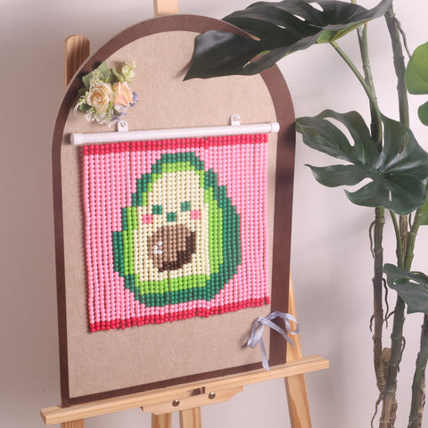 DIY Avocado Beaded Curtain Kit by Arteora