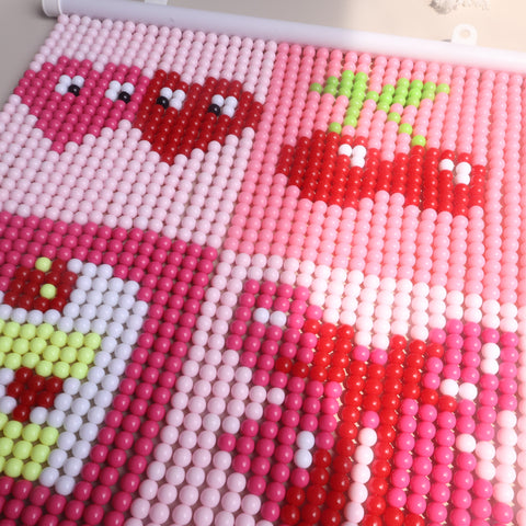 DIY Cherry Beaded Curtain Kit by Arteora