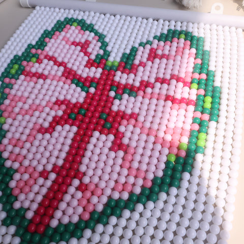 DIY Monstera leaf Beaded Curtain Kit by Arteora