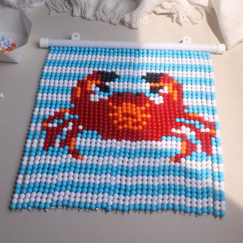DIY Crab Beaded Curtain Kit by Arteora