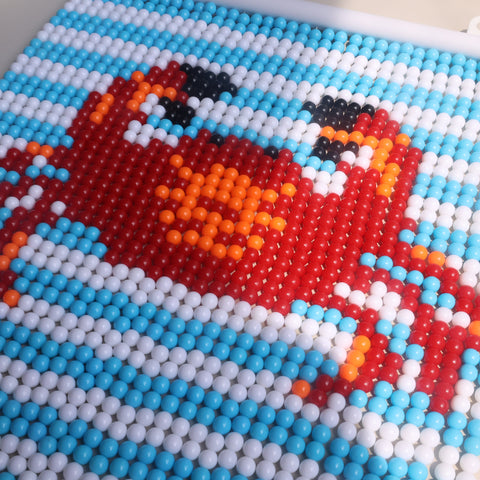 DIY Crab Beaded Curtain Kit by Arteora