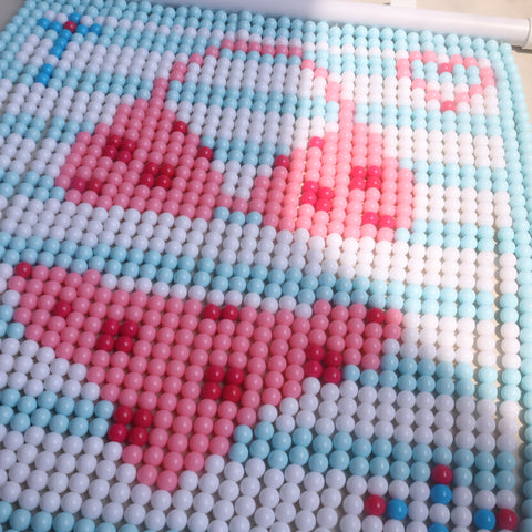 DIY Swimsuit  Beaded Curtain Kit by Arteora