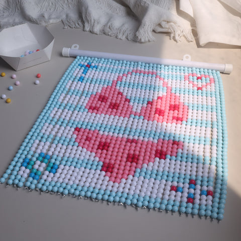 DIY Swimsuit  Beaded Curtain Kit by Arteora
