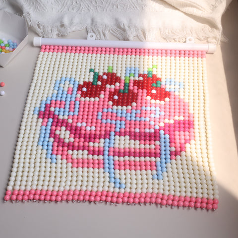DIY cake Beaded Curtain Kit by Arteora