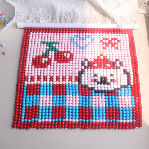 DIY Cherry bear Beaded Curtain Kit by Arteora