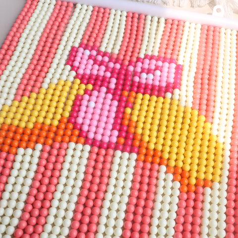 DIY Croissant Beaded Curtain Kit by Arteora