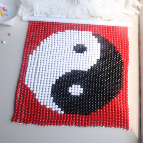 DIY Bagua array Beaded Curtain Kit by Arteora