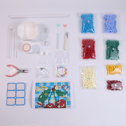 DIY Cherry Beaded Curtain Kit by Arteora