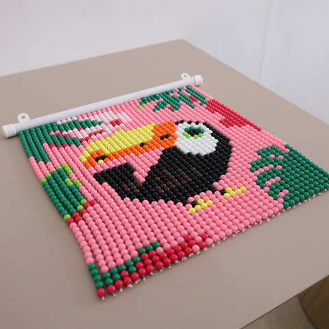 DIY Toucan Daydream Beaded Curtain Kit by Arteora