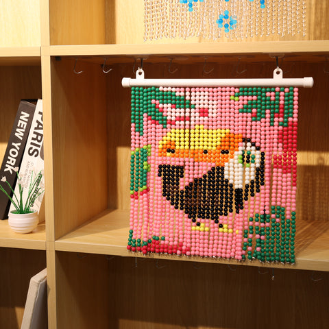 DIY Toucan Daydream Beaded Curtain Kit by Arteora