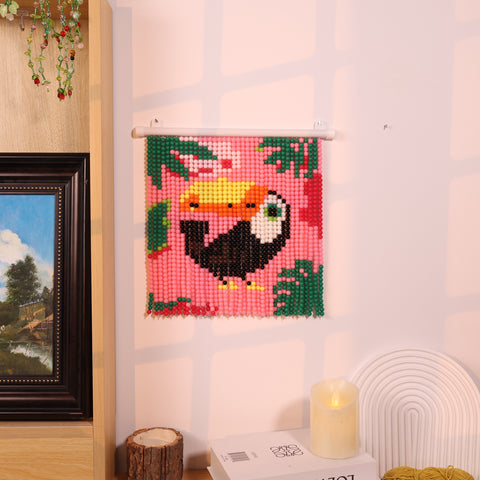 DIY Toucan Daydream Beaded Curtain Kit by Arteora