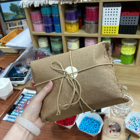 DIY Cherry Beaded Curtain Kit by Arteora