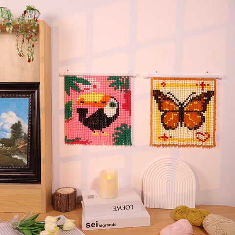 DIY Toucan Daydream Beaded Curtain Kit by Arteora