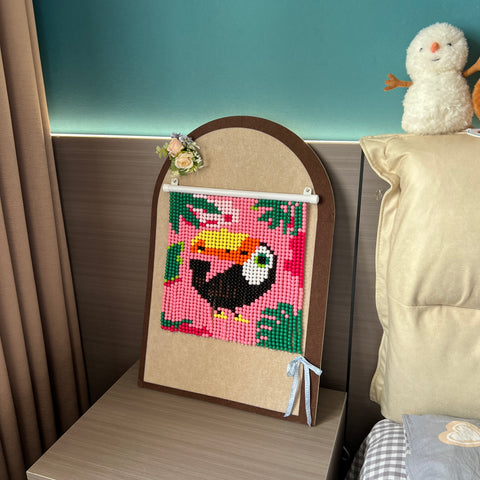 DIY Toucan Daydream Beaded Curtain Kit by Arteora