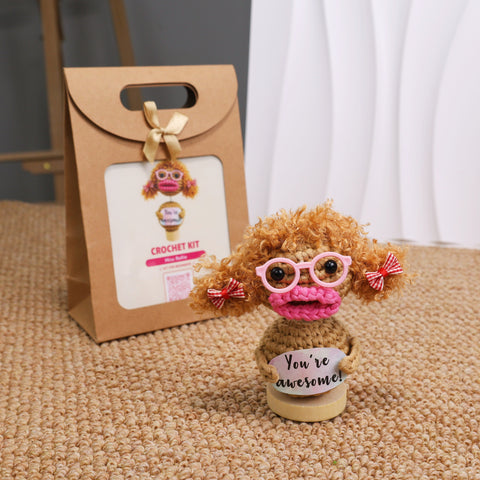 DIY Miss Rollie Crochet Kit by Arteora