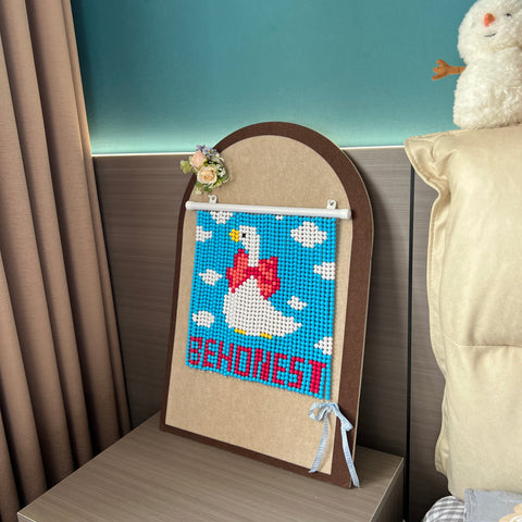 DIY Goose Beaded  Curtain Kit  by Arteora