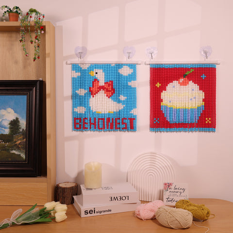 DIY Goose Beaded  Curtain Kit  by Arteora
