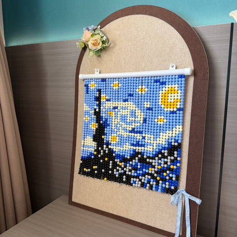 DIY The Starry Night Beaded Curtain Kit by Arteora