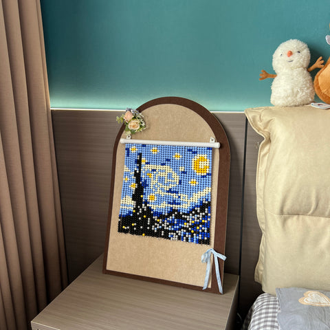 DIY The Starry Night Beaded Curtain Kit by Arteora