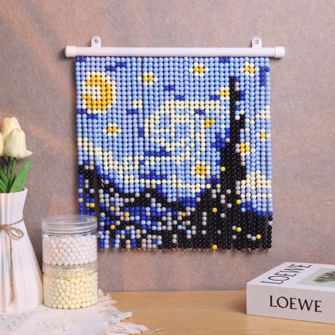 DIY The Starry Night Beaded Curtain Kit by Arteora